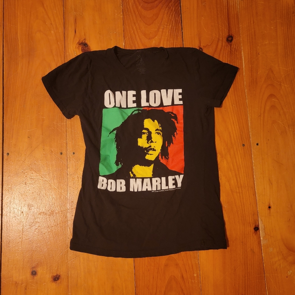 Zion Bob Marley One Love Rasta Tee size XL women's